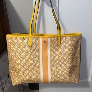 TORY BURCH TILE T LINK TOTE